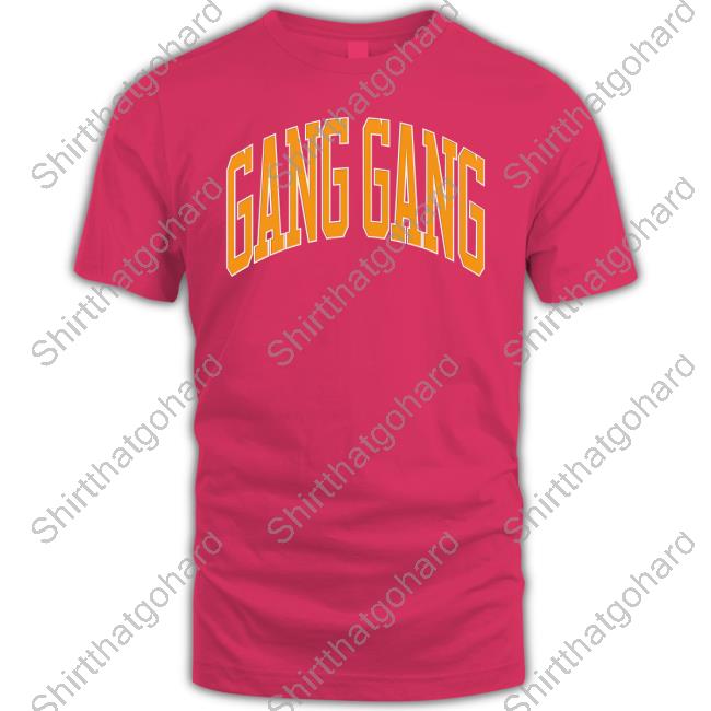 Gang Gang Crewneck Gang Gang Tee Shirt