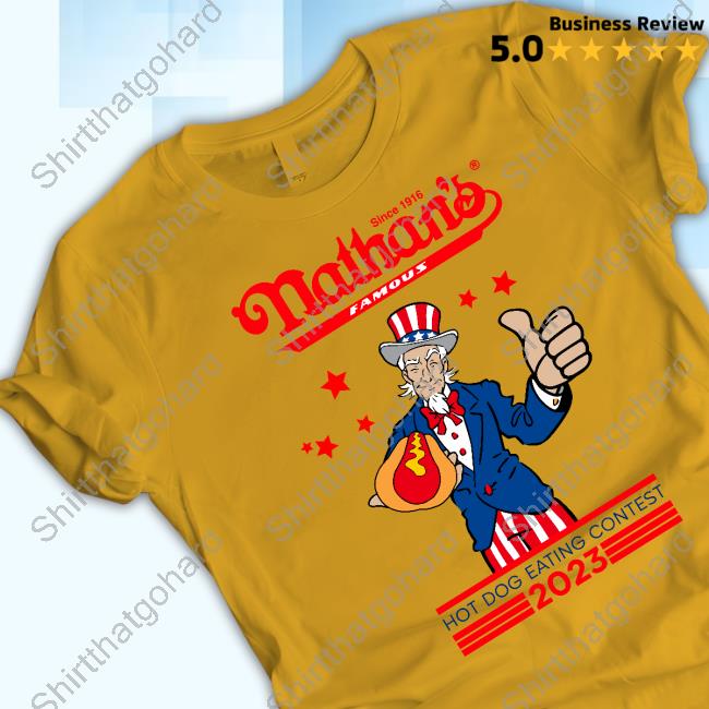 Joey Chestnut Nathan's Hot Dog Tee