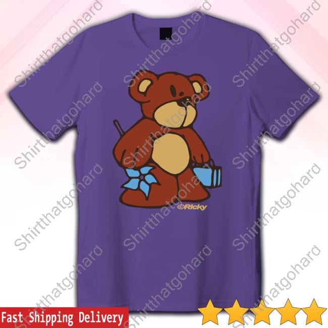 Official Ricky Montgomery Bear Shirt Ricky Montgomery Merch Bear Tee Rickymontgomery