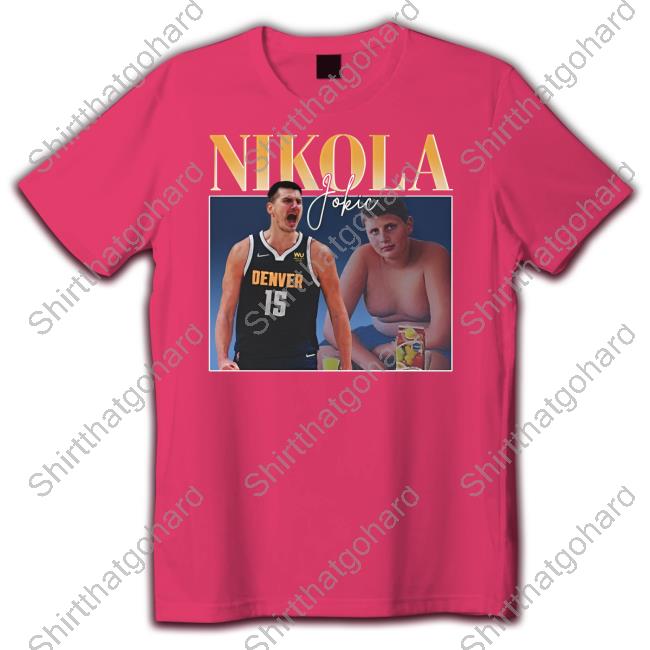 Official Nikola Jokic Shirts Official NBACentral Nikola Jokic Long Sleeve Tee