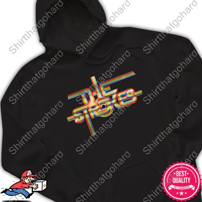 Official The Strokes Ribbon Shirt The Strokes Ribbon T-Shirt