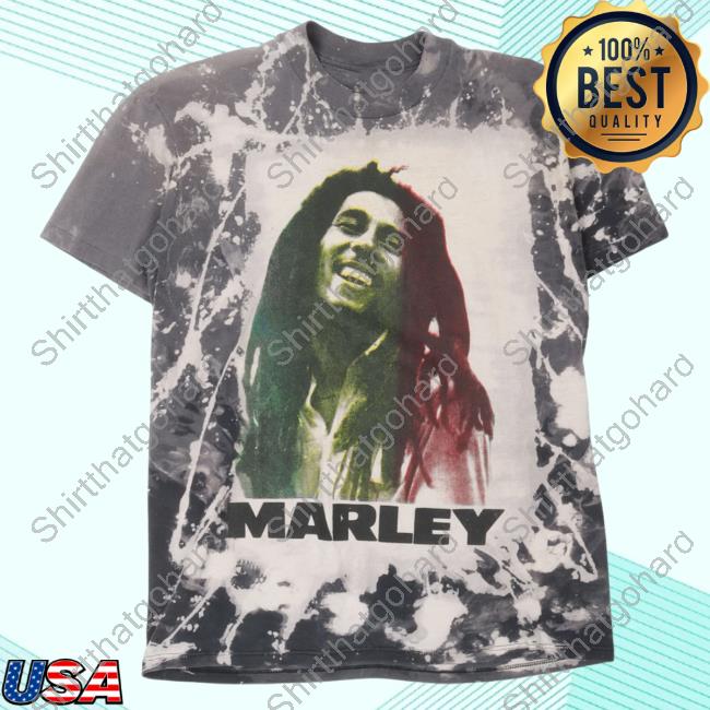 Official Justin Reed Vintage Bob Marley Tie Dye Shirt Justinreed