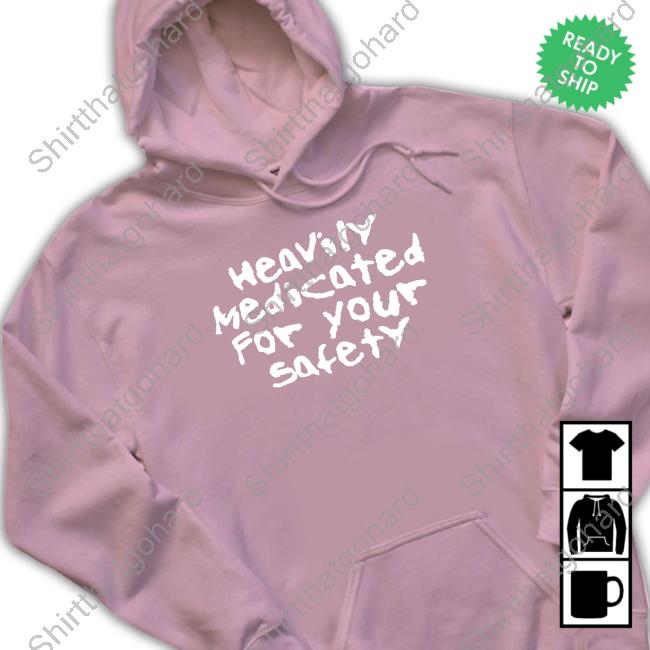 Yungblud Is A Lowlife Heavily Medicated For Your Safety Print Shirt Yungblud Heavily Medicated For Your Safety Shirt