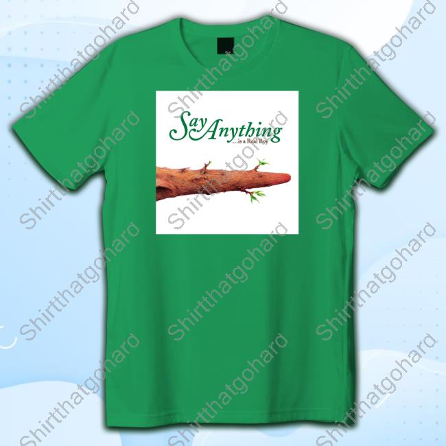 Official Say Anything Is A Real Boy Tee Shirt Say Anything Is A Real Boy T Shirt