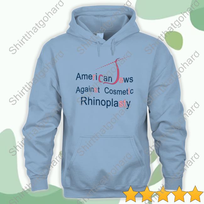 American Jews Against Cosmetic Rhinoplasty Shirt American Jews Against Cosmetic Rhinoplasty Tee