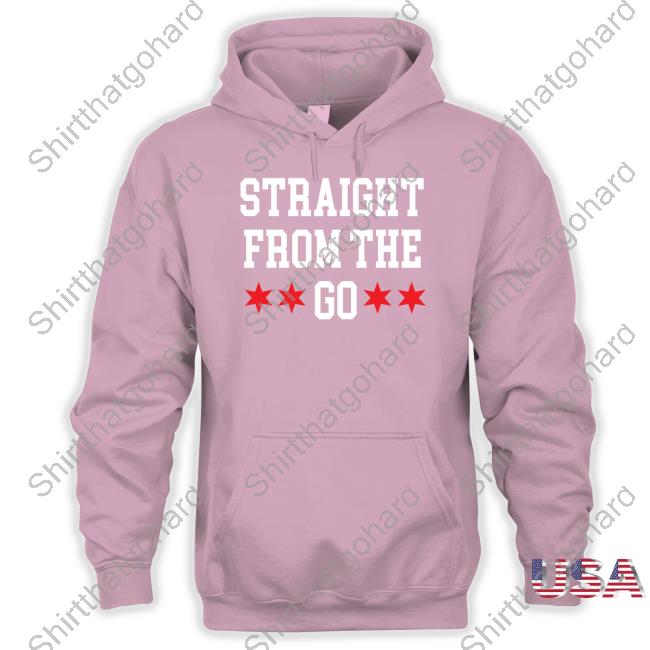 Raven Smith Straight From The Go Chicago Flag Logo Sweatshirt Official Raven Smith Straight From The Go Chicago Flag Logo Shirts