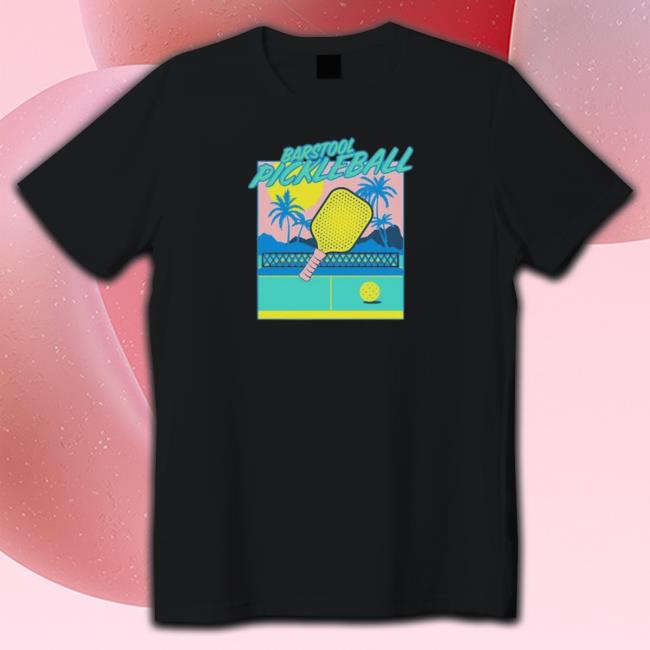 Official Barstool Pickleball Pocket Shirt Tees