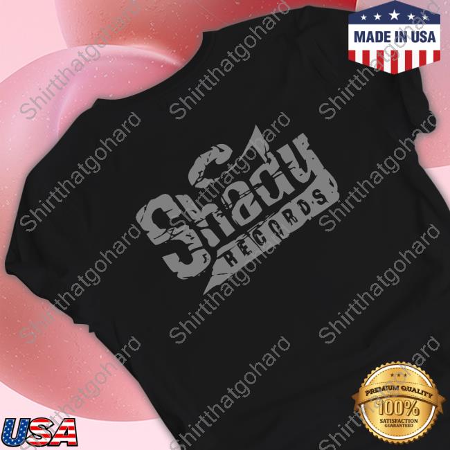 Shady Records Merch Shady Records Logo T-Shirt Shady Records Logo Hoodie