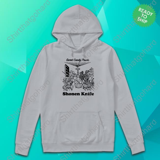 Shonen Knife Scp T-Shirt Official Ran Touring Merch Sweet Candy Power Shonen Knife Tee