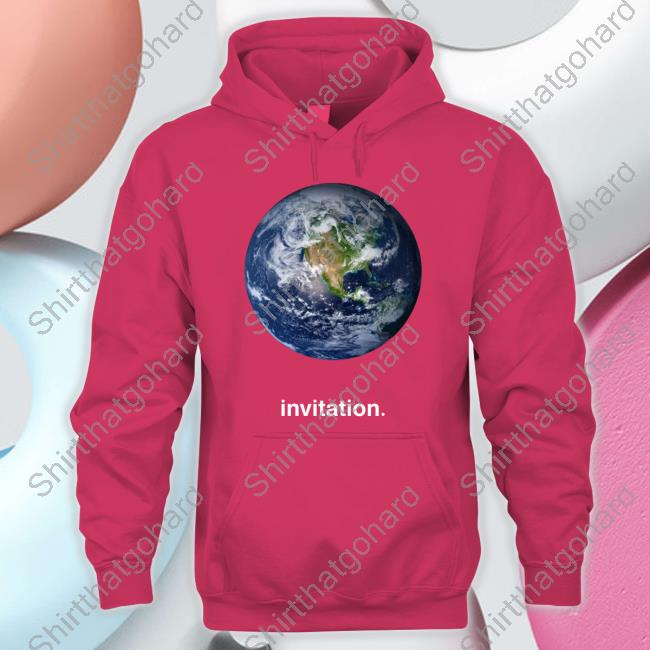 The Earth Invitation Tee Shirt Sebastian Vettel The Earth Invitation Shirt