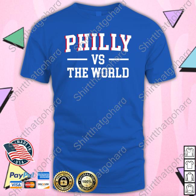 Philly Vs The World Basketball Long Sleeve Shirt
