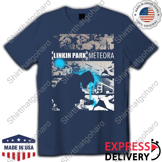 Official Linkin Park Meteora Drip Collage Tee