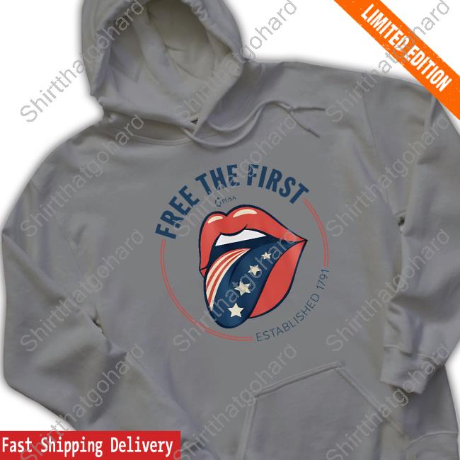 Free The First Hoodie Free The First Established 1791 T-Shirt Heather Mullins