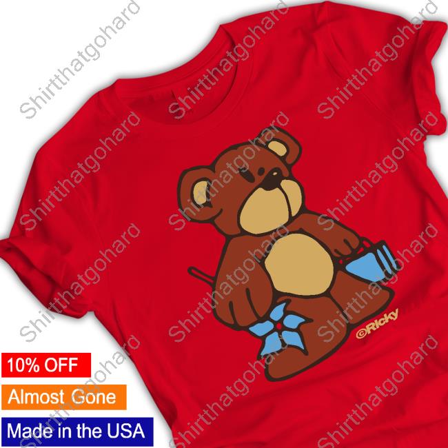Official Ricky Montgomery Bear Shirt Ricky Montgomery Bear Tee