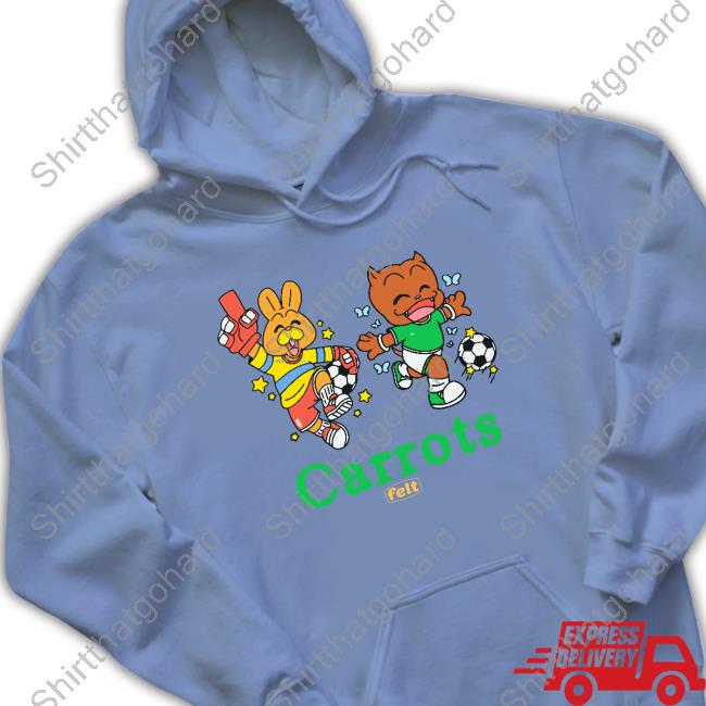 Felt x Carrots Mascot Shirt OpTic MBoZe Felt x Carrots Mascot Hoodie