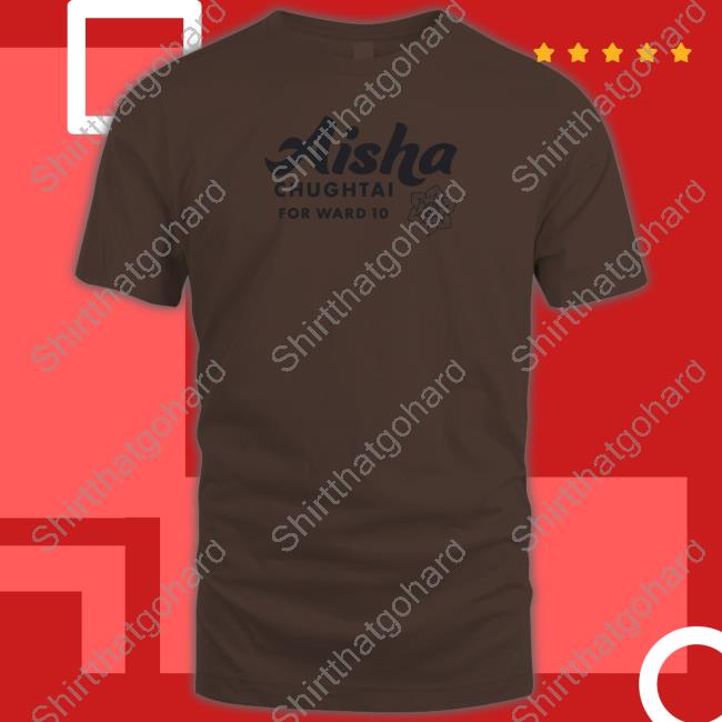 Aisha Chughtai For Ward 10 Long Sleeve Tee Official DFL Aisha Chughtai For Ward 10 Hoodie