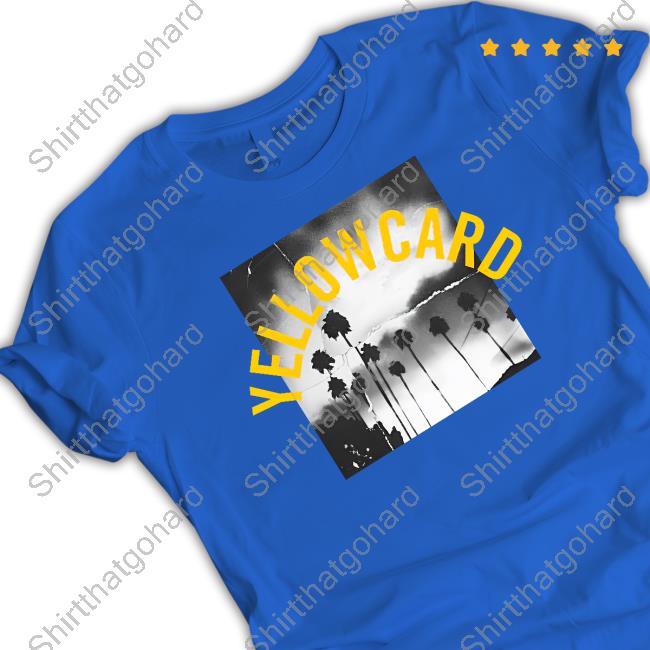 Yellowcard Shirt Yellowcard T-Shirt