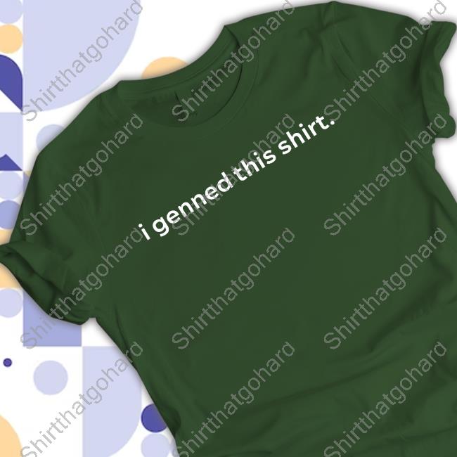 Official Pokesports I Genned This Shirt Hoodie Official Pokesports I Genned This Shirt Sweatshirt
