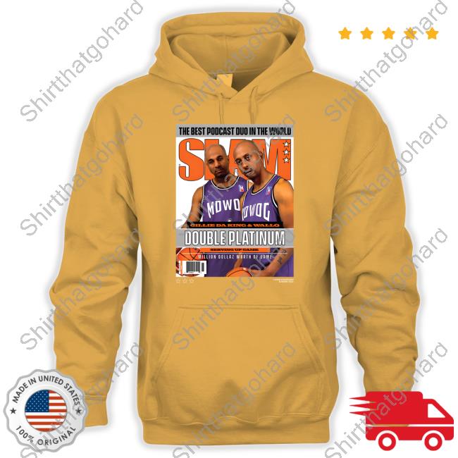 Barstool Sports Mdwog X Slam Double Platinum Shirt