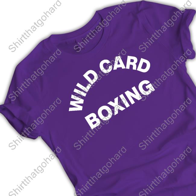 Wild Card Boxing Shirt Official Dana White Wild Card Boxing Shirt