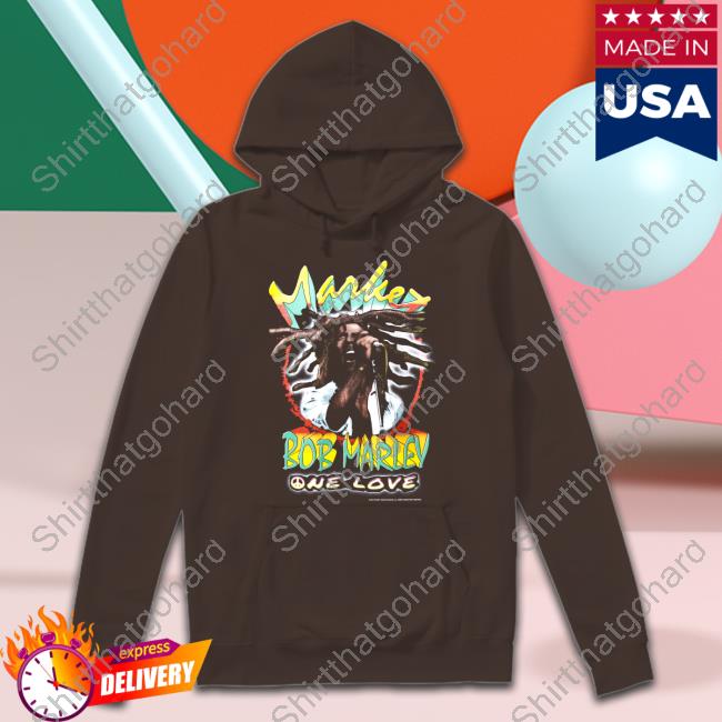 Bob Marley One Love T-Shirt Market Studios Bob Marley One Love Crewneck Sweatshirt