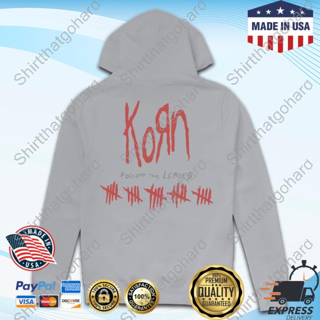 Korn Merch Follow The Leader FTL 25 Hopscotch T-Shirt FTL 25 Hopscotch Tee Shirt