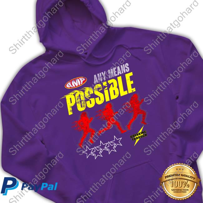 Official Any Means Possible Break Through T-Shirt Official Amp Merch Break Through T-Shirt