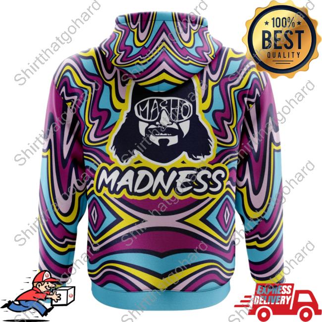 Official Anime Ape Clothing The Cream of the Crop Trippy Randy Savage Pop Culture Sweatshirt Animeape