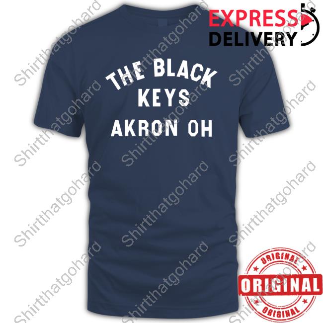 Akron Oh Tee The Black Keys Akron Oh Crewneck Sweatshirt