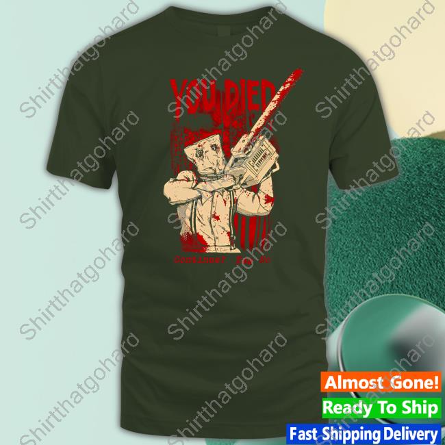 You Died Continue Yes No Tee Resident Evil 4 Tee