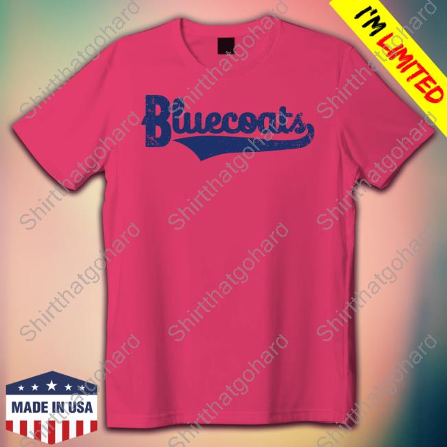 Bluecoats Merch Bluecoats White Long Sleeve Shirt Bluecoats White Shirts