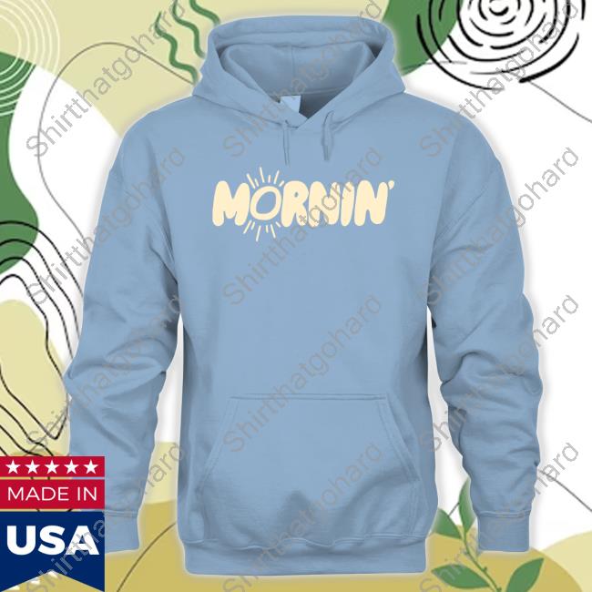 Beth Anne Brice Merch Mornin Light Blue Tee Shirt