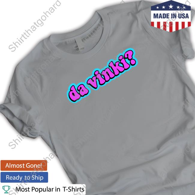 Official Pro Wrestling Tees Da Vinki Tee Official Pro Wrestling Tees Da Vinki Shirt