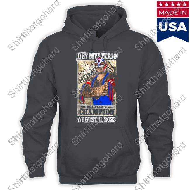 Rey Mysterio United States Championship T-Shirt Official Rey Mysterio United States Championship T-Shirt
