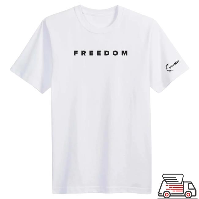 Official Charlie Kirk Merch Freedom Top Shirt