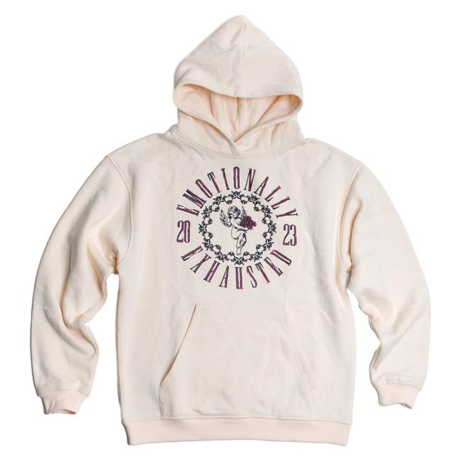 Official Philip Defranco Merch Store Beautiful Bastard Emotionally Exhausted 2023 Popover Hoodie Beautifulbastard Philipdefranco Shop