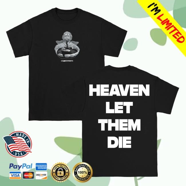 Counterparts Heaven Let Them Die New T-Shirt Pure Noise Records