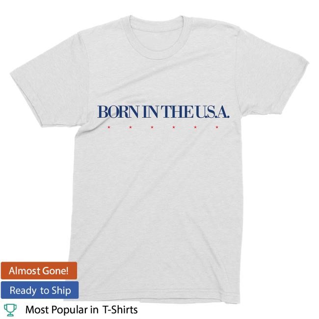 Officia Bruce Springsteen Merch Store Born In The Usa 40Th Anniversary Tracklist New Shirt