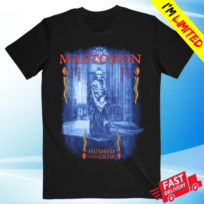 Official Mastodon Rocks Merch Store Mastodon Hushed Grim Reaper Shirt 2024 Mastodonrocks