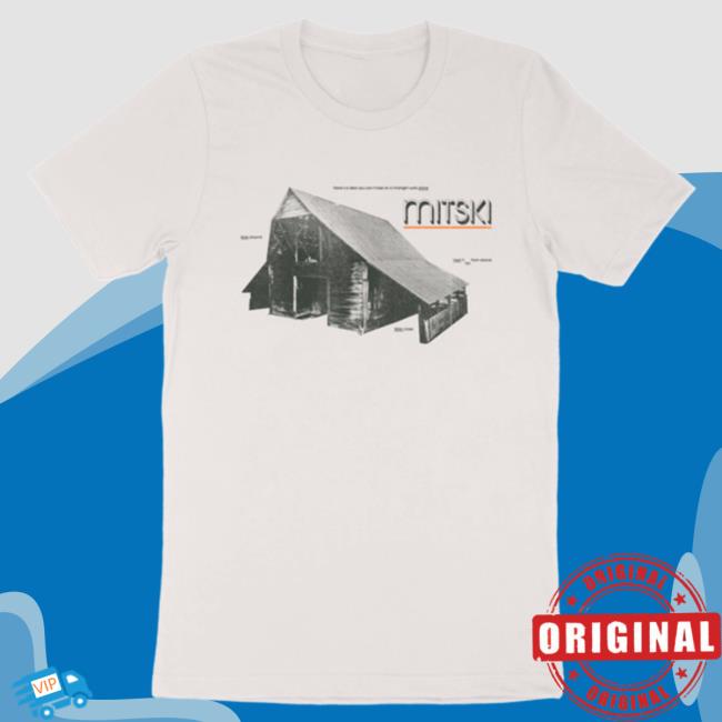 Official Mitski Merch Store Barn T-Shirts (Frost White) Mitski Shop Mitskileaks
