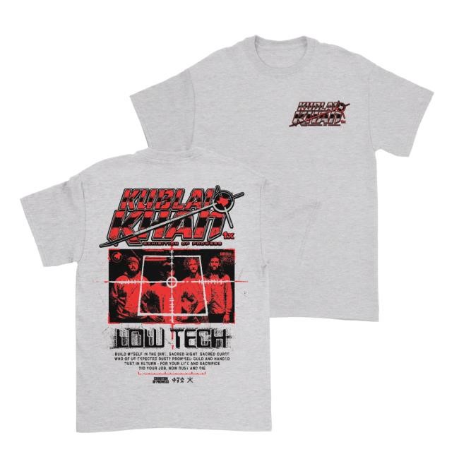 Low Tech Grey New Shirt – Kublai Khan TX