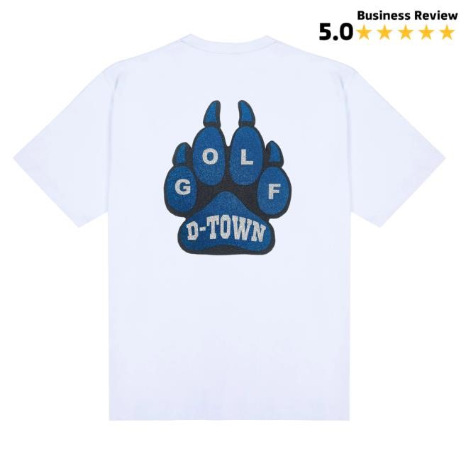 Official Golf Wang Merch Lions Foam Paw Hot Shirt by Golf Wang x NFL