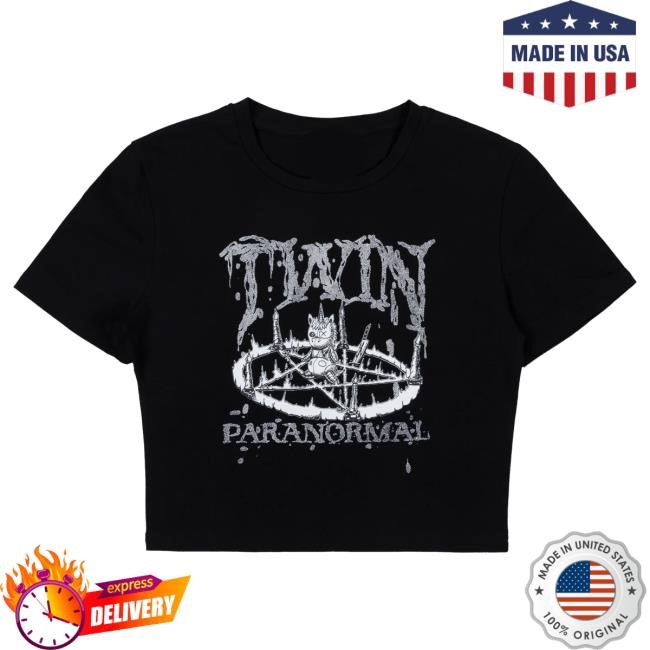 Official Twin Paranormal Merch Unholy Unicorn Cropped Baby T Shirt