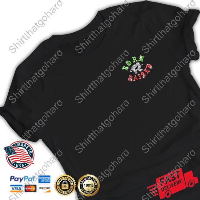 Official Born X Raised + Fuerza Regida Rocker Shirt BornxRaised