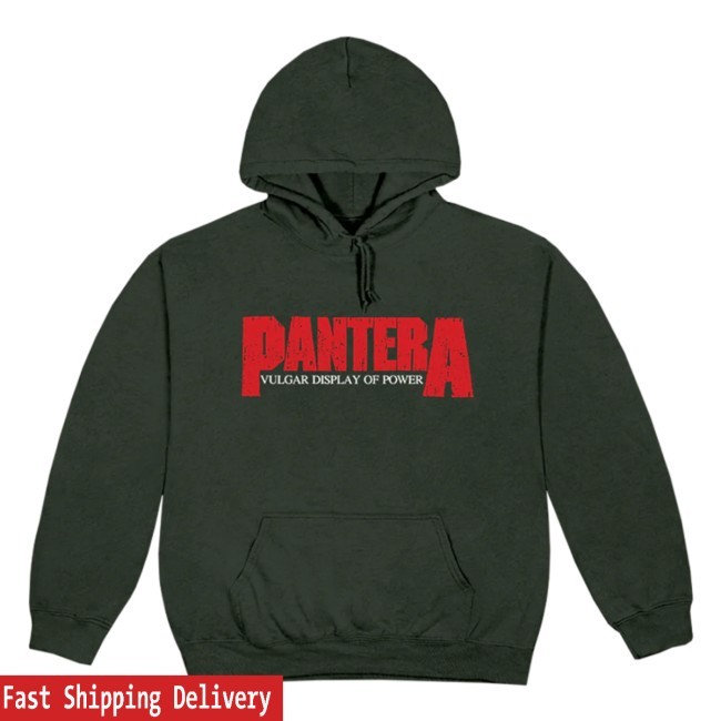 Vulgar Display Of Power Forest Green Hoodie Pantera