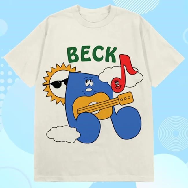 Beck Music Note New T-Shirt Beck shop