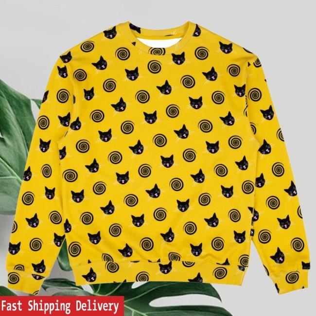 Official Meow Wolf Store Shop Merch MeowWolf Harriet Swirl Pullover Sweatshirt Meow Wolf Apparel Clothing
