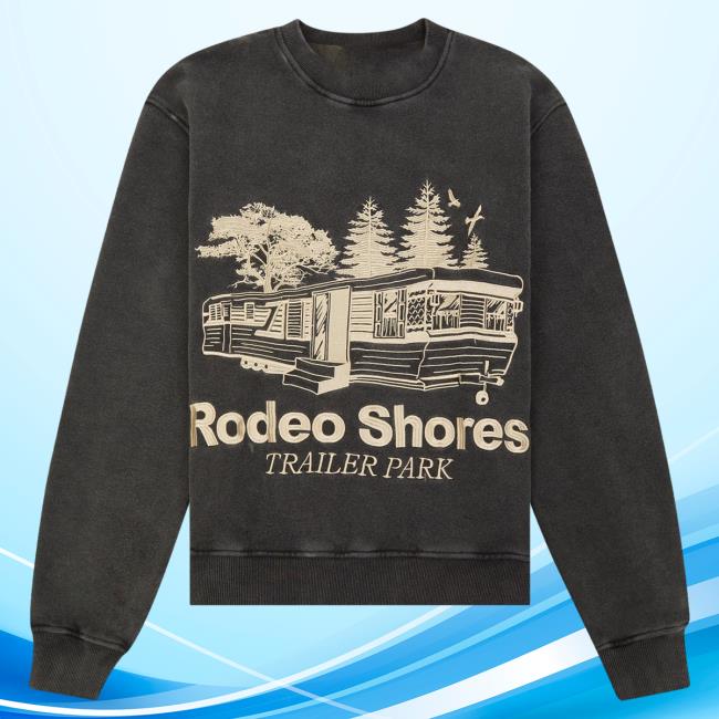 Official Capsule Clothing Store Capsule Nyc Diet Starts Monday Rodeo Shores Pull Over Hoodie | Vintage Black CapsuleNyc