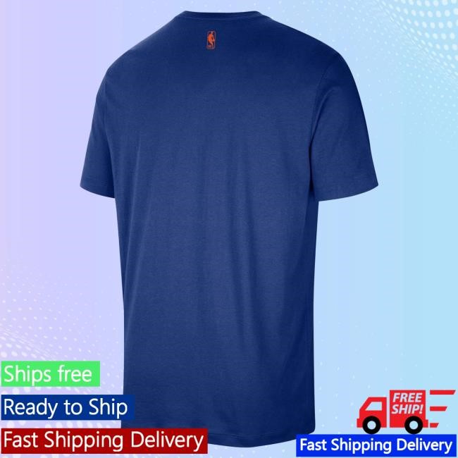 Official Madison Square Garden Merch New York Knicks Nike Knicks Essentials Relaxed Black Tshirt MSG Shop
