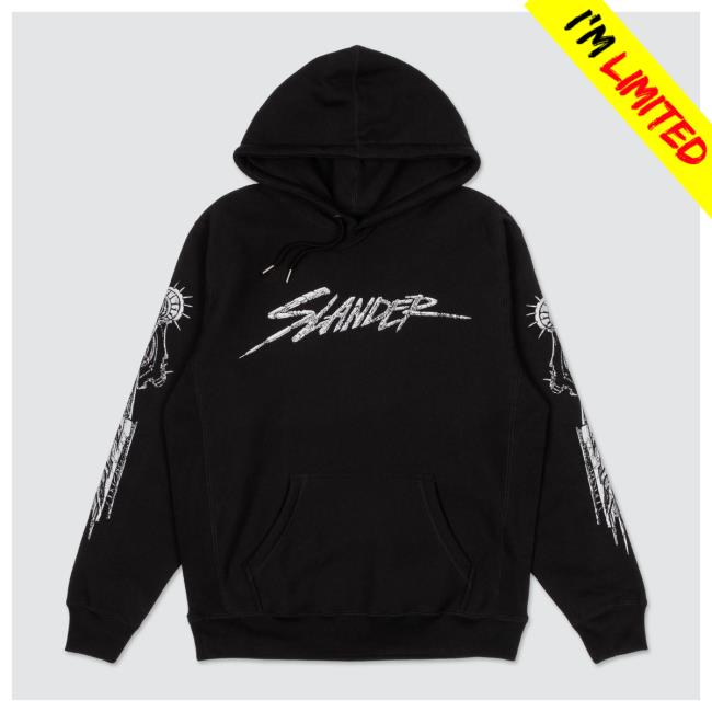 Official Slander Merch Black Mechanical Crewneck Sweatshirt